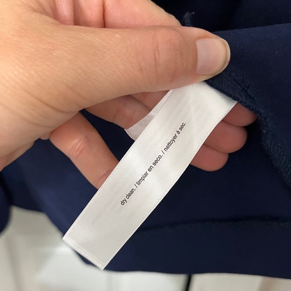 Eloquii NWT The Ultimate Stretch One Button Work Blazer Sz 28 Maritime Blue - Picture 10 of 13